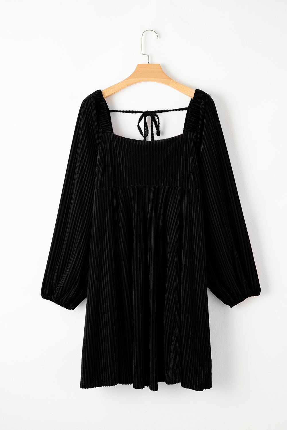 Velvet Babydoll Dress RTS