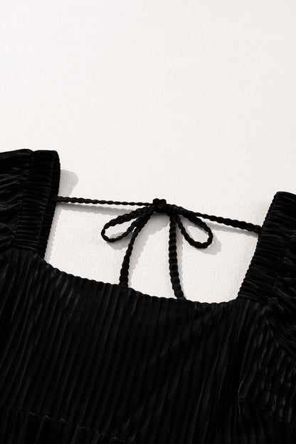 Velvet Babydoll Dress RTS