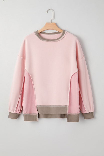 Colorblock Oversized Sweatshirt *THREE COLORS* October.